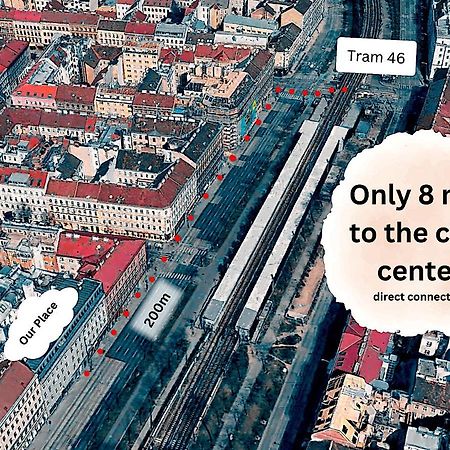 Cozy Apartment, 2 Private Terraces, 8 Min To City Center Vienna Luaran gambar